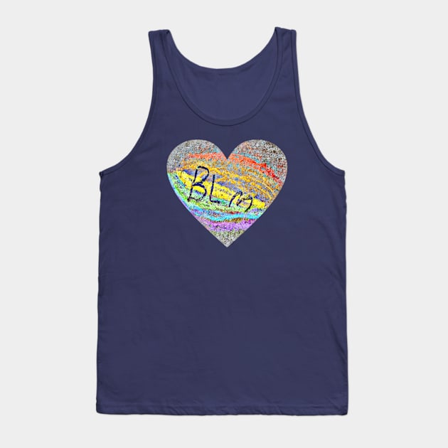 BLM 🖤 Pride - Back Tank Top by Subversive-Ware 